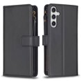 thumbnail image 2 of Compatible with Samsung Galaxy A15 Premium PU Leather Wallet Case with 9 Card Slots Zipper Pocket and Hand Strap, 2 of 5