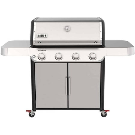 Weber - GENESIS S-415 Propane Gas Grill - Stainless Steel