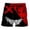 Noir, variante sur Xdzjlr Shorts pour Hommes, Coupe Décontractée, Impression 3D, Mode, Doux pour la Peau, Shorts Athlétiques pour Hommes
