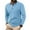 J6-Light Blue, variant on Long Sleeve Polo Shirts for Men Button Collar Shirts Business Casual Work Office Lightweight Polo Tee Solid Color Long Sleeve Tee Shirt,Navy S
