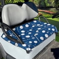thumbnail image 3 of Garronmavis Golf Club Universal Golf Cart Seat Blanket Covers for Women Men Anti-hot Golf Cart Seat Towel 50 x 31 Inches, 3 of 5