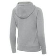 thumbnail image 3 of Women's Antigua Heather Gray Orlando Magic New Logo Victory Full-Zip Hooded Sweatshirt, 3 of 3