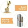 thumbnail image 5 of ROSENICE 2pcs Stainless Steel Pen Holder for Desk Single Pen Stand for Students, 5 of 8
