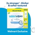 thumbnail image 3 of WaterWipes Sensitive Pure & Textured Wipes, 99.9% Water, Unscented & Hypoallergenic, 288 Count + Bonus Pack, 3 of 12