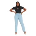 thumbnail image 1 of Dorothy Perkins - Vaqueros Hattie para Mujer (Lavado Claro), 1 of 3