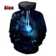 thumbnail image 3 of Sudadera con capucha de moda para hombre, sudadera con estampado 3D de reloj y brújula vintage, sudaderas con gráficos, sudaderas de gran tamaño, sudaderas para hombres, 3 of 5
