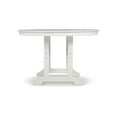 thumbnail image 2 of Signature Design by Ashley Contemporary Crescent Luxe Outdoor Dining Table White, 2 of 5