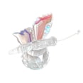 thumbnail image 4 of Manualidades Adornos de mariposas de cristal Pequeños animales de cristal Cruz Espejo Regalo, 4 of 4