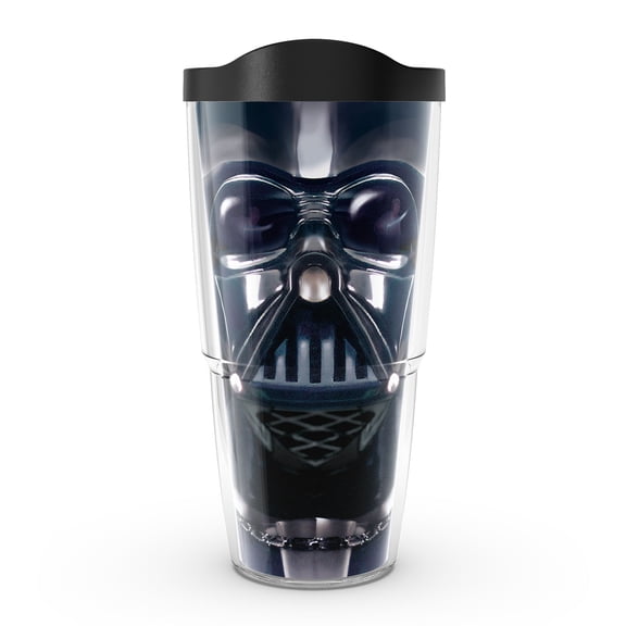 Tervis Star Wars Darth Vader Made in USA Double Walled Insulated Tumbler Travel Cup Keeps Drinks Cold & Hot, 24oz, Classic