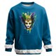 thumbnail image 2 of RKSTN Carnival Party Sweatshirts for Men Oversized Crew Neck Carnival Graphic Print Versatile Fleece Sweatshirt Mens Casual Round Neck Relaxed Fits Comfy Pullover Sweatshirt Top Fall Winter Clothes, 2 of 7