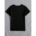 thumbnail image 2 of Women's Casual Short Sleeve Round Neck T-Shirt  Summer Teachers' Day Tee Graphic Tees Women Tops, 2 of 5