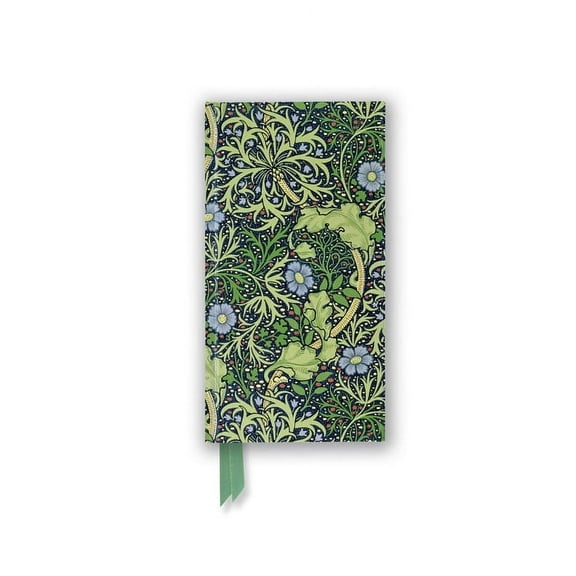 Flame Tree Slimline Journals William Morris: Seaweed (Foiled Slimline Journal), (Hardcover)