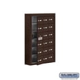 thumbnail image 1 of SalsburyIndustries 19165-18ZSK Cell Phone Storage Locker With Front Access Panel - 6 Door High Unit, Bronze, 1 of 1
