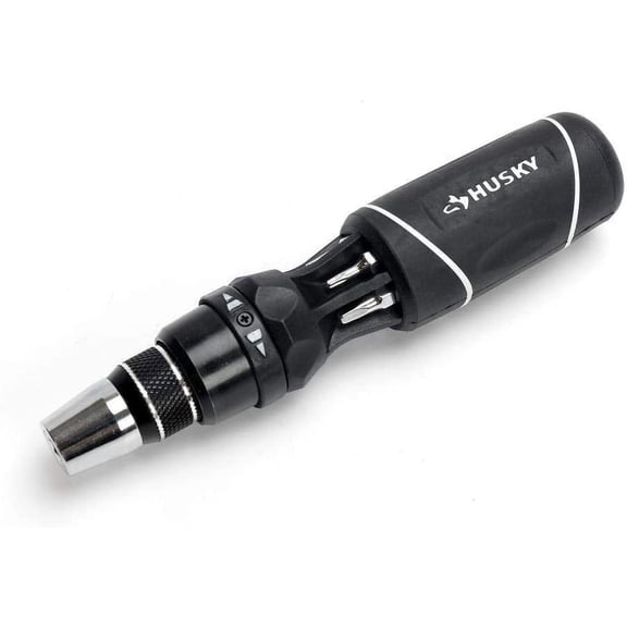 Husky 12-in-1 Quick-Load Ratcheting Screwdriver