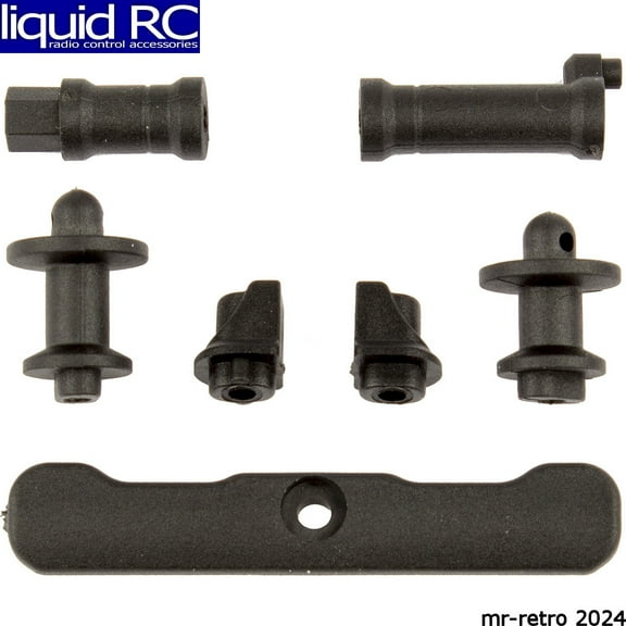 Associated 92242 RC10B74 Bumper and Post Set