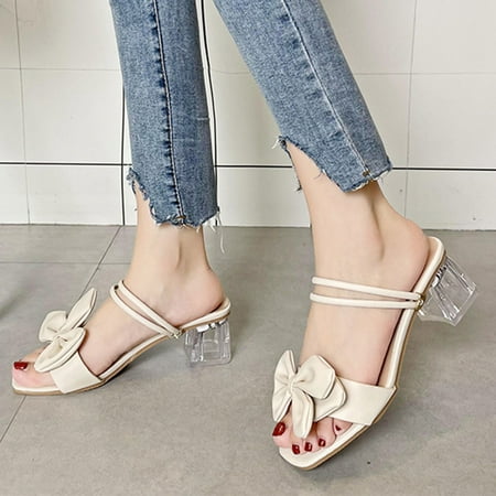 

Vedolay Sandals for Women 2023 Women s Casual Summer Rhinestones Cutout Zip Up Open Toe Sandals Silver 8