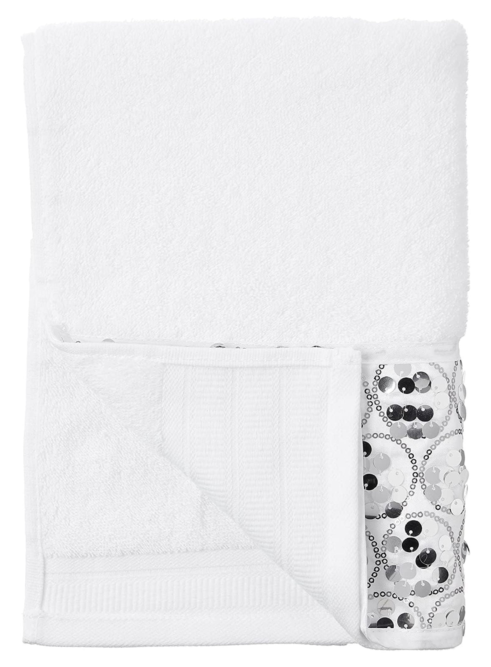 Sinatra Modern 3-Piece Bathroom Towel Set - Luxury Soft, Plush, Highly Absorbent White Towels - Bath, Hand, and Wash Towels - 100% Cotton - Perfect Bathroom Decor