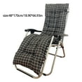 thumbnail image 5 of Foldable Chaise Lounges Seat Cushions Space Saving Indoor Outdoor Furniture Cushions, 5 of 20