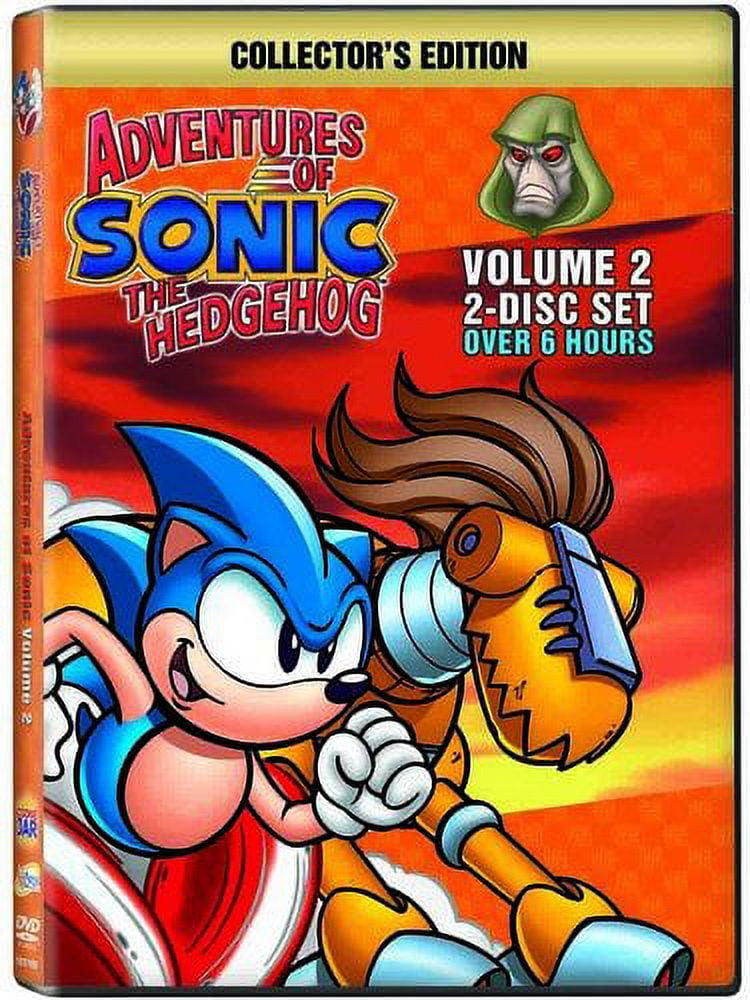 希少!Sonic Textures & Sonic Tools2 DVD Adventures of Sonic the Hedgehog Volume 2 (DVD) - Walmart.com