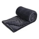 thumbnail image 2 of Cobija Suave Polar Frazada  Color Gris Oscuro Textura, 2 of 3
