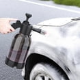 thumbnail image 1 of Pulverizador de espuma con bomba manual de 2 l, lavadora neumática, espuma de nieve, botella rociadora de lavado de autos a alta presión para limpieza del hogar y el automóvil, 1 of 5