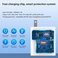 thumbnail image 2 of Cargador de Pared Rápido de 67W Compatible con Xiaomi Mi 17 15 14 13 12 14t 13t 12t 12s Pro Lite Redmi Note K60 K50 11 11s 12 Pro Plus Poco X6 F5 X5 F4 X4 Gt Black Shark Mix Fold 2 3 3ft Cable Tipo C, 2 of 8