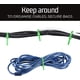 thumbnail image 4 of Bridas con cremallera, paquete de 500 bridas para cables de alta resistencia, color verde, de 12 pulgadas, bridas para cables de nailon con bloqueo, bridas con cremallera resistentes a la in, 4 of 5