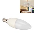 thumbnail image 4 of Ampoules LED pour Bougie, 85-265V Ampoule LED Intelligente Télécommande Multifonctionnelle pour Fête, 4 of 8