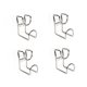thumbnail image 4 of HEANUJJ 4Ud Rack Para Colgar Lavamanos De Acero Inoxidable Antióxido Sin Taladro Para Pared, 4 of 8