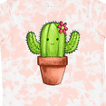 thumbnail image 4 of Inktastic Cute Cactus with Flower Hairpiece Boys or Girls Toddler T-Shirt, 4 of 5
