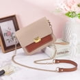 thumbnail image 4 of Zinc Alloy Curb Chain Crossbody Bag Straps Leather Bag Chains with Alloy Swivel Eye Bolt Snap Hooks Saddle Brown 1180mm, 4 of 7