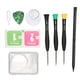 thumbnail image 1 of Kit de reparación de lentes frontales de reloj de vidrio kit de reemplazo de lentes de vidrio frontal de reloj resistente al desgaste duradero Ajuste perfecto para reparación ANGGREK Otros, 1 of 8