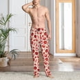 thumbnail image 2 of Honiee Tomatoes for men - a sleek fusion of Straight Pajama Pants, versatile Lounge Pants, and cozy Sleepwear, all rolled into one-Medium, 2 of 6