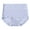Blue, variant on Women's Underwear Plus Size Lace Comfortable Breathable High Waist Hip Lift Panties No Roll Soft Stretch Underwear for Women