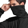 thumbnail image 4 of Men's Fishing Hoodie with Face Cover - Gradient Color Long Sleeve Performance Shirts for Outdoor Sports & Yard Work, 4 of 5