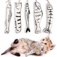 thumbnail image 1 of Juguetes con hierba gatera para gatos de interior, juguetes interactivos para patear gatos, juguetes para gatos con hierba gatera, 5 uds., 1 of 4