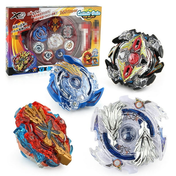 Alician New 4PCS Boxed bayblade Beyblade Burst 4D Set With Launcher B48 B66 B34 B59 Arena Metal Fight Battle Fusion Classic Toys