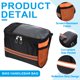 thumbnail image 3 of Bolsa para manillar de bicicleta Uxcell, bolsa para cuadro de bicicleta impermeable con tira reflectante, bolsa para bicicleta naranja, 3 of 7