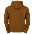 thumbnail image 3 of kamemir Mens Sweatshirts Men's Novelty Color Block Pullover Hoodie Long Sleeve Casual Sweatshirt with Pocket(Brown,L), 3 of 5