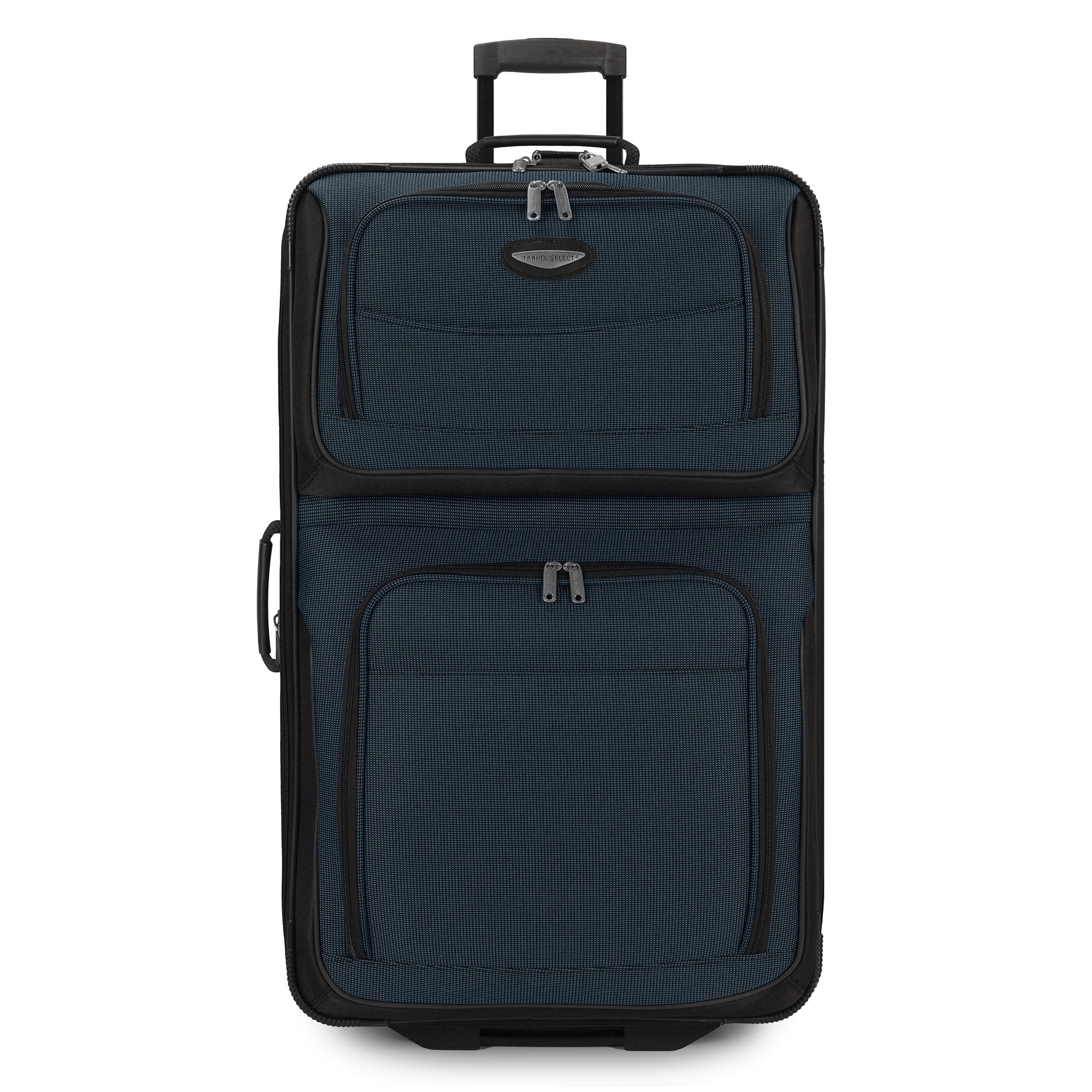 Travel Select Amsterdam Expandable Rolling Upright Luggage, Navy, 29" Checked Large