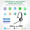 thumbnail image 4 of Auriculares Yealink YHS36 QD a RJ9 con cable y micrófono, 4 of 7