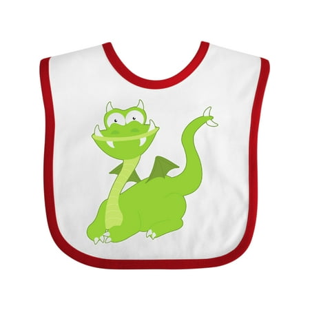 

Inktastic Green Dragon Gift Baby Boy or Baby Girl Bib