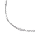 thumbnail image 2 of 10 pc Non-Tarnish 304 Stainless Steel Satellite Chain Necklace for Men Women Stainless Steel color 17.87 inch(45.4cm), 2 of 4