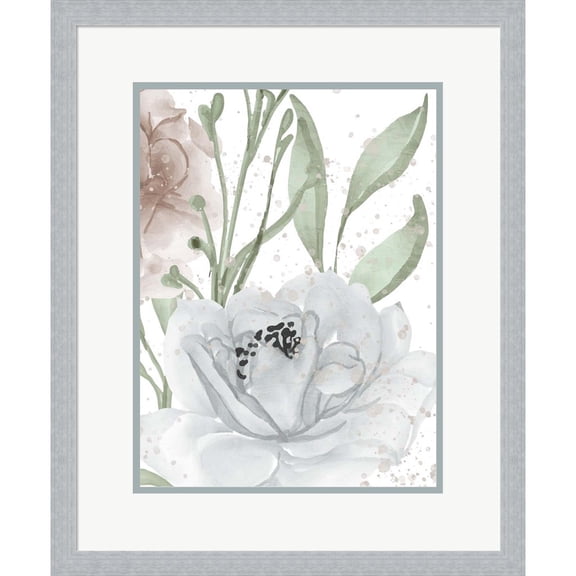 Great Art Now Floral Bloom Panel 2 by Kimberly Allen, Framed Wall Art, 18.75W x 22.75H