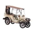 thumbnail image 1 of Modelo de coche clásico, antigüedad, festival, regalo, estantería, coleccionable, novedad, miniatura Blanco, 1 of 9