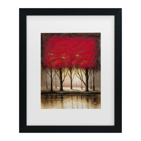 Trademark Fine Art 'Serenade in Red' Canvas Art by Masters Fine Art