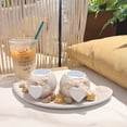 thumbnail image 3 of Elegant White Wooden Tea Light Candle Holder Set with Heart-Shaped Accents and Leaf-Shaped Tray - Ideal for Romantic Evenings, Easter, Valentine's, Mother's Day Decor & Gifts, 3 of 10