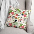 thumbnail image 3 of Creative Products Tropical Birds 18x18 Indoor / Outdoor Pillow, 3 of 3