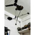 thumbnail image 5 of Mid Century 2 Light Curved Pendant Modern Raw Brass Sputnik chandelier light Fixture, 5 of 7