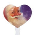 thumbnail image 2 of Christmas Holiday Santa Snow Flurries Heart Love Cupcake Picks Toppers Decoration Set of 6, 2 of 7